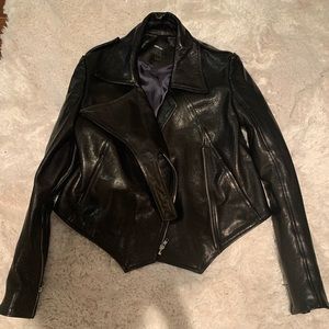 Brand New Kimberly Ovitz 100% lambskin Moto jacket